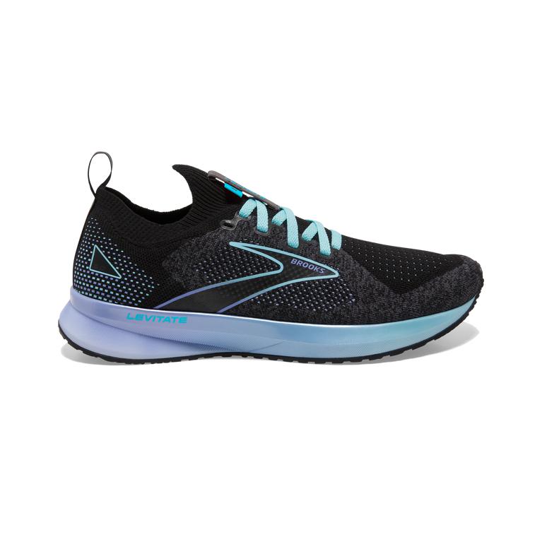 Brooks LEVITATE STEALTHFIT 5 Energy Return Road Running Shoes Womens Canada - Bluefish/Cornflower/Bl